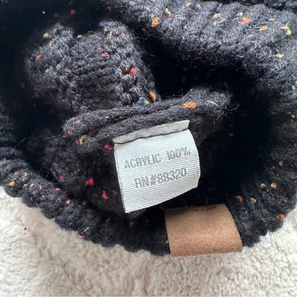 C.C. Boutique | Black Speckle Knit Beanie | One Size Adult - Picture 10 of 10